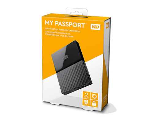 WD My Passport 2TB External Hard Drive