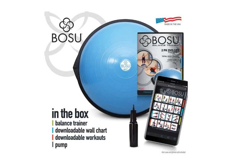 Blue Bosu Balance Trainer